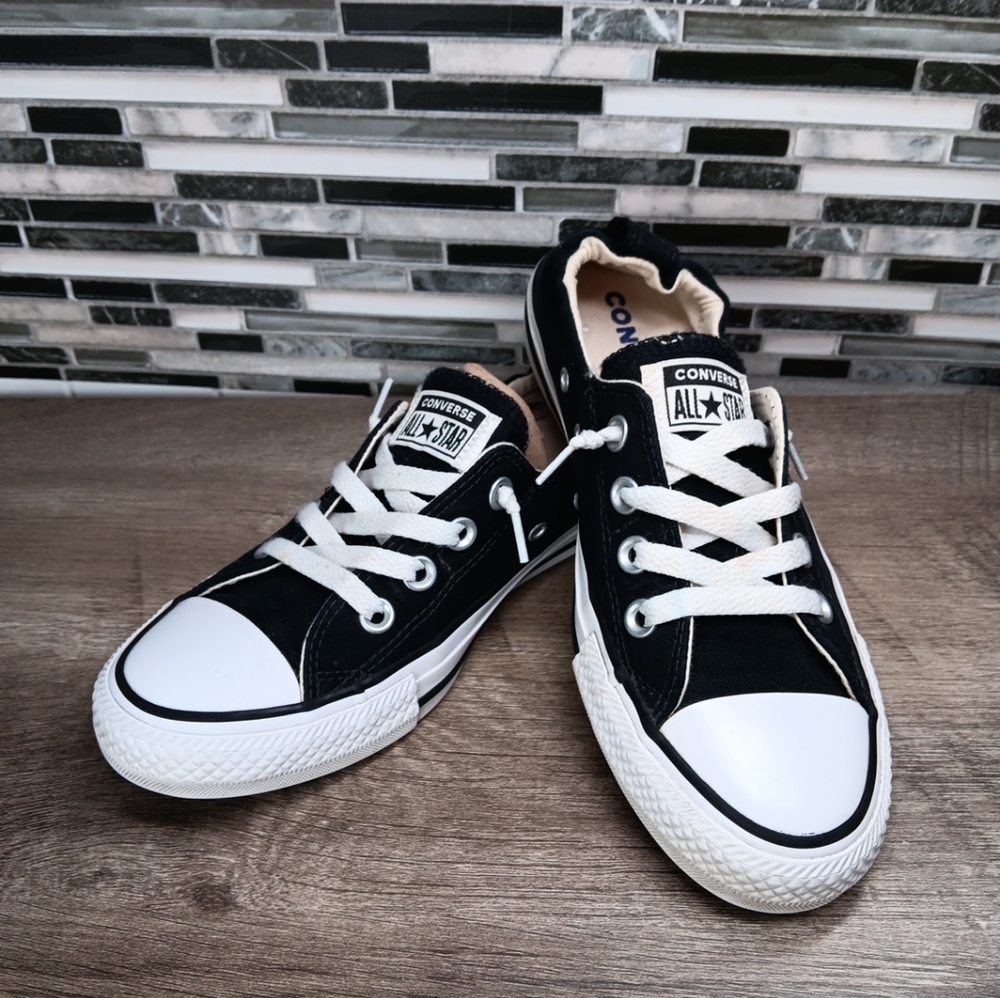 Converse Black and White Sneakers